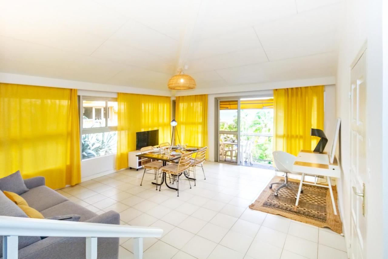 Cuty - Bel Et Spacieux Apt Avec Magnifique Vue Mer Et Piscine Saint Gilles Les Bains Εξωτερικό φωτογραφία