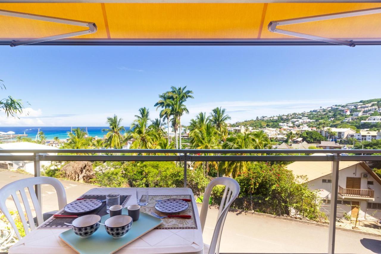 Cuty - Bel Et Spacieux Apt Avec Magnifique Vue Mer Et Piscine Saint Gilles Les Bains Εξωτερικό φωτογραφία